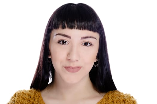 Permanent makeup. Permanent tattooing of eyebrows. Cosmetologist applying permanent make up on eyebrows- eyebrow tattoo