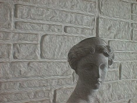Greek or Roman Marble Statue of Woman