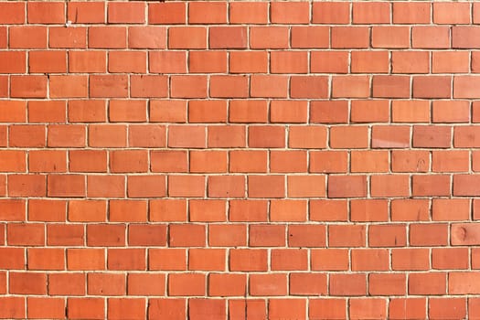 Facade of an old brick house