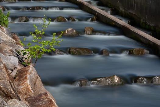 Fish ladder long exposure