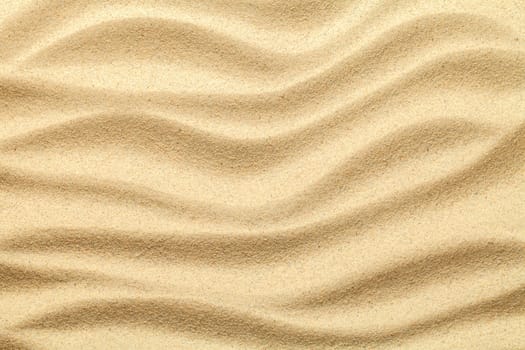 sand texture for summer background. copy space. top view