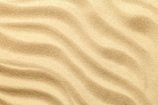 sand texture for summer background. copy space. top view