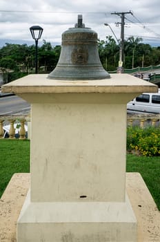 bell grass nossa senhora do porto church city Morretes Brazil