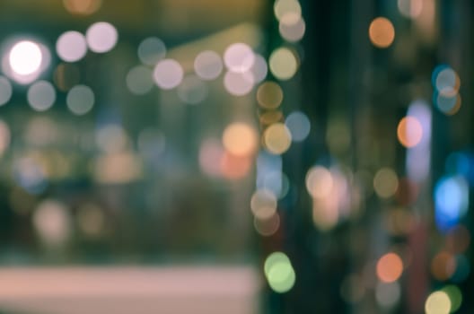 abstract background with bokeh defocused lights and shadow