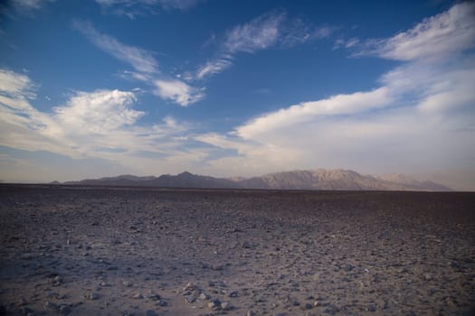 Andes in the Nazca desert. Peru . One of the hottest places on the planet.