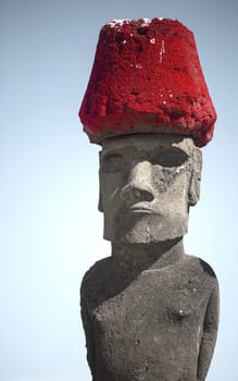 Moais at Ahu Tongariki (Easter island, Chile)