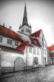 picturesque and very beautiful HDR photos of Tallinn