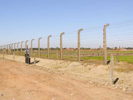 AUSCHWITZ - AUGUST 20:  the camp Auschwitz near the Oswiecim city in Poland in August 20, 2009