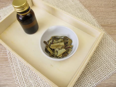 Neem leaves and neem tincture