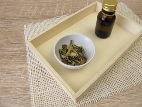 Neem leaves and neem tincture