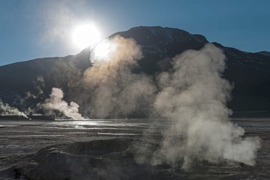 El Tatio Geyser,San Pedro de Atacama,Atacama Desert,4270m altitude,Chile,South America