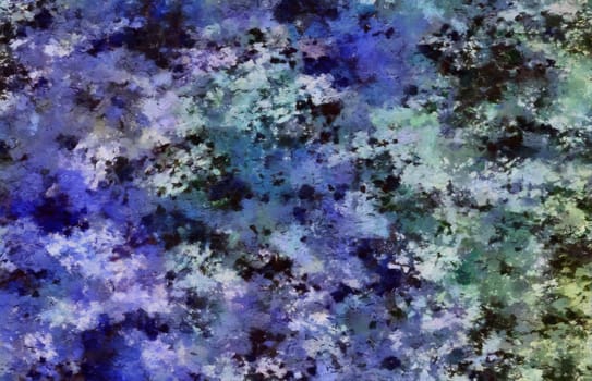 Oil on canvas. Abstract painting