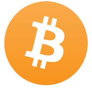 bitcoin crypton coin currency illustration