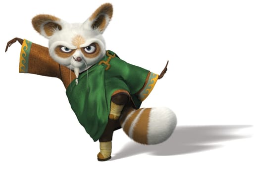 Master Shifu kung fu panda illustration cartoon warrior