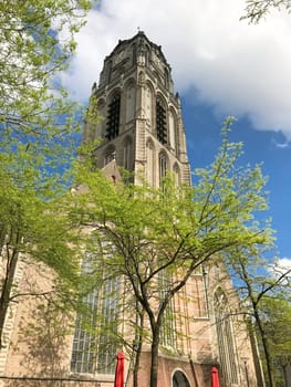 St. Lawrence Church, a Protestant church in the town centre of Rotterdam