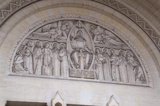 Basilica of St. Therese of Lisieux in Normandy France