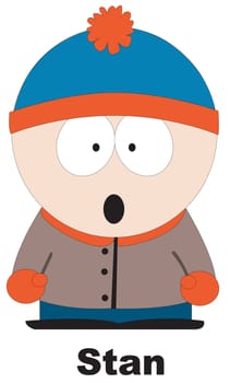 south park Stan character illustration cartoon