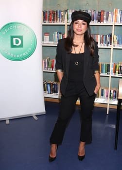 Fernanda Brandao,. Pressegespraech Deichmann-Foerderpreis in der Stadtteilschule am Hafen in Hamburg