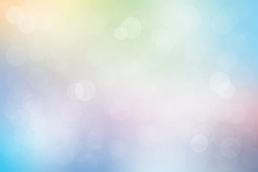 Nice abstract light pastel soft color style bokeh background. Space for text.