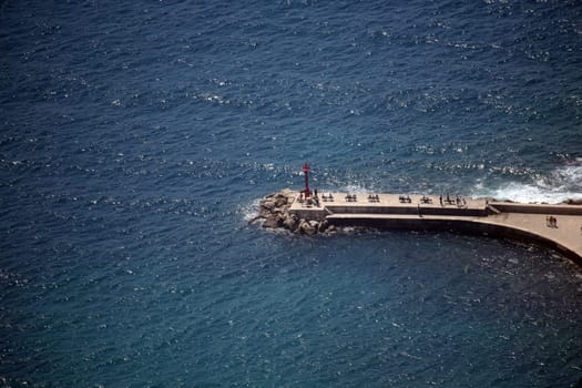 Breakwater in Dubrovnik