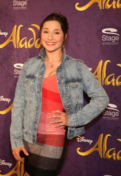 Jeannine Michele Wacker,. Red carpet at benefit concert ALADDIN & FRIENDS IN CONCERT at Neue Flora,Hamburg