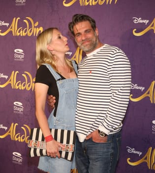 Carsten Spengemann with girlfriend Julie Gross ,. Red carpet at benefit concert ALADDIN & FRIENDS IN CONCERT at Neue Flora,Hamburg