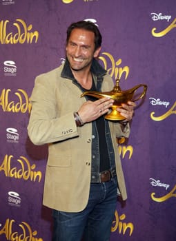 Ethan Freeman,. Red carpet at the benefit concert ALADDIN & FRIENDS IN CONCERT in the Neue Flora,Hamburg