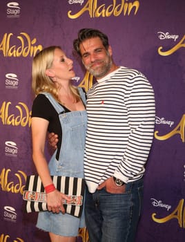Carsten Spengemann with girlfriend Julie Gross ,. Red carpet at benefit concert ALADDIN & FRIENDS IN CONCERT at Neue Flora,Hamburg