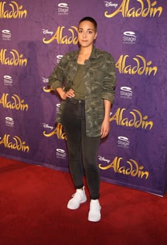 Alexa Benkert,. Red carpet at benefit concert ALADDIN & FRIENDS IN CONCERT at Neue Flora,Hamburg