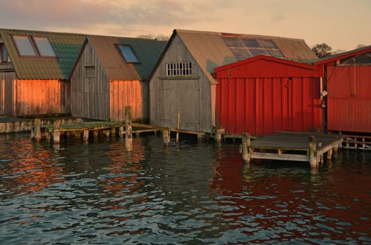 Boathouses Althagen Ahrenshoop