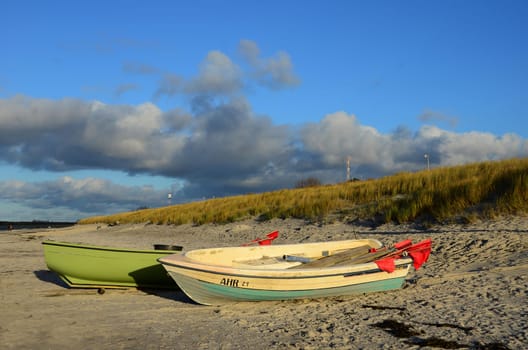 two fishing boats