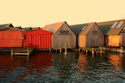 Boathouses Althagen Ahrenshoop