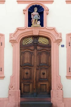 Front door in Endingen am Kaiserstuhl