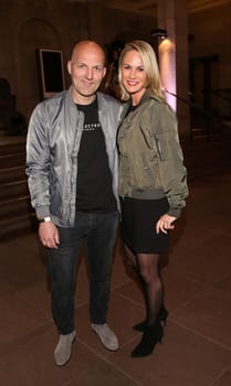 Stefan Schnoor my Sonja Kuehn,. BASTION Restaurant Eroeffnung im Museum für Hamburgische Geschichte in Hamburg