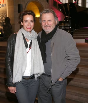 Marlies Wrede mit Michael Poliza,. BASTION Restaurant Eroeffnung im Museum für Hamburgische Geschichte in Hamburg