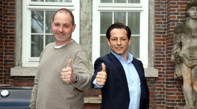Tim Becker und Tomas Benakovic (Bastion Geschaeftsfuehrung). BASTION Restaurant Eroeffnung im Museum für Hamburgische Geschichte in Hamburg