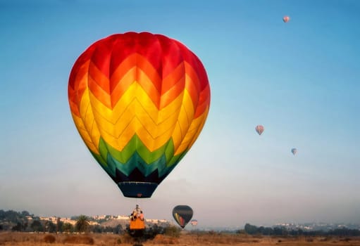 Hor air baloon in California