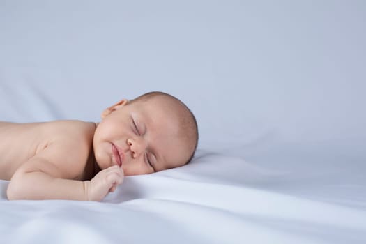 Adorable baby sleeping