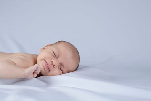 Sleeping, Beautiful newborn baby
