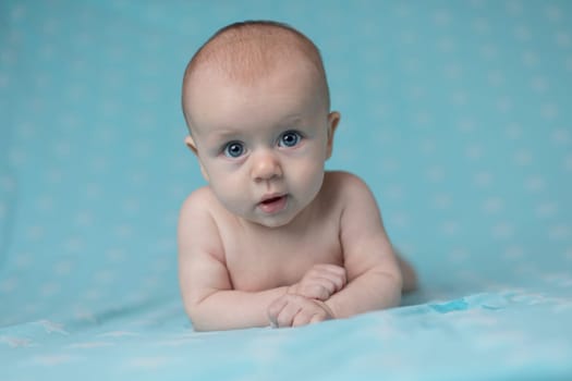 Newborn baby girl