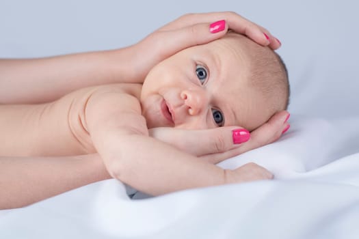 Hand Mom And Baby