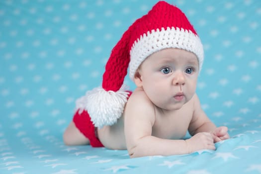 Happy Santa Christmas baby