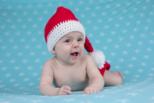 Happy Santa Christmas baby