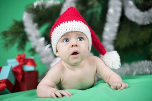 Happy Santa Christmas baby