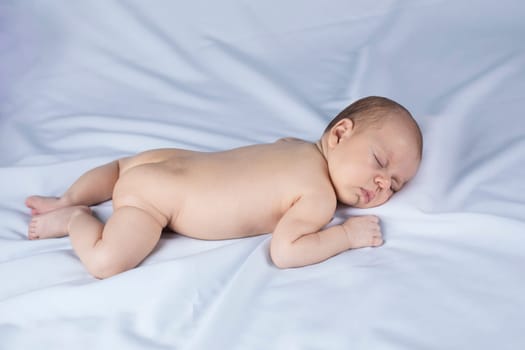 Sleeping, Beautiful newborn baby