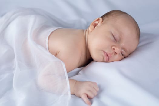 Adorable baby sleeping