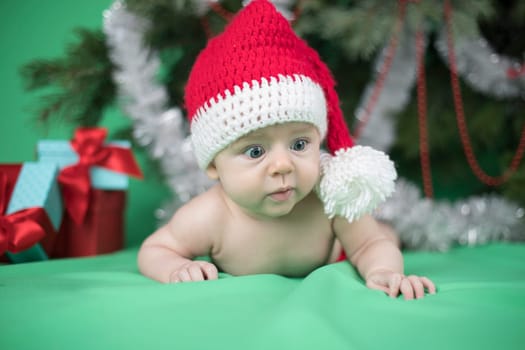 Santa Christmas baby