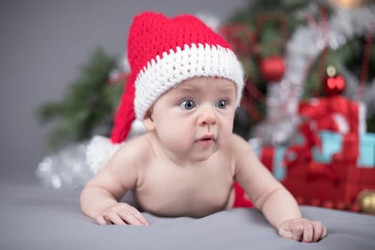 Santa Christmas baby