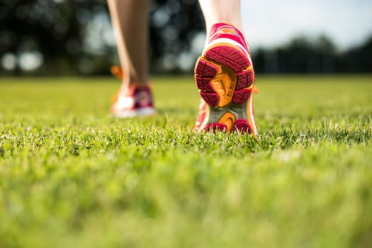 Runner Training woman and healthy lifestyle