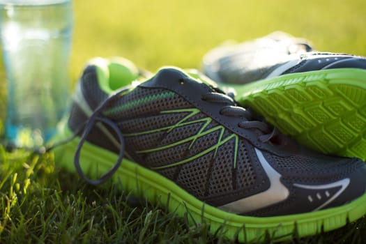 Runner shoes, Healthy lifestyle, training concept